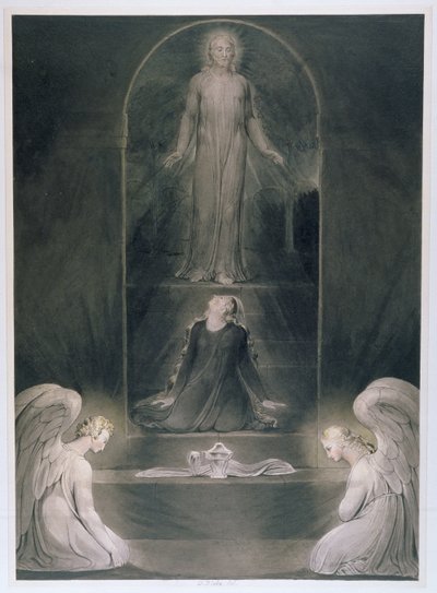 Marie-Madeleine au sépulcre, vers 1805 - William Blake